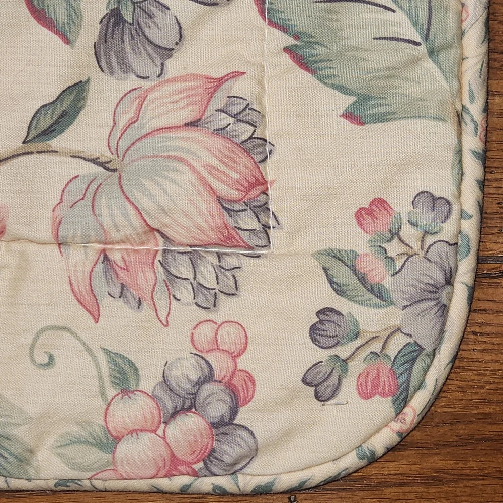 NWOT VTG Laura Ashley Standard Shams Pair | Structured Cottage Floral